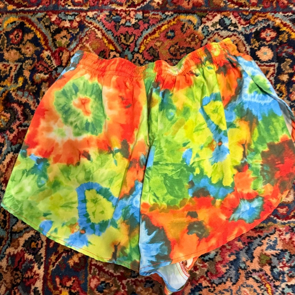Boa Women’s Running Shorts Tie Dye - Picture 4 of 4